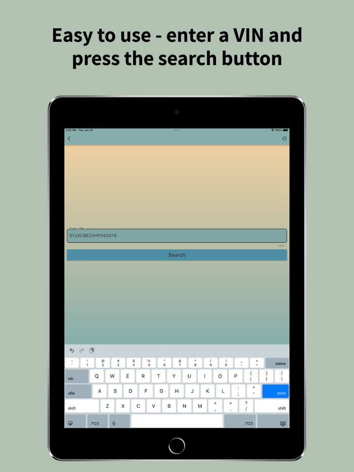 VIN decoder and Barcode Scanner