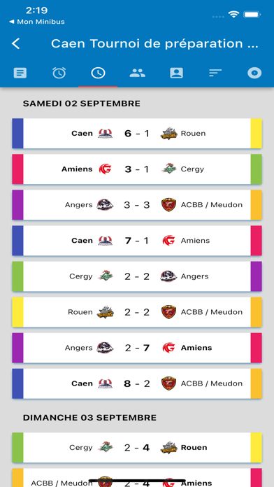 MonTournoi Screenshot