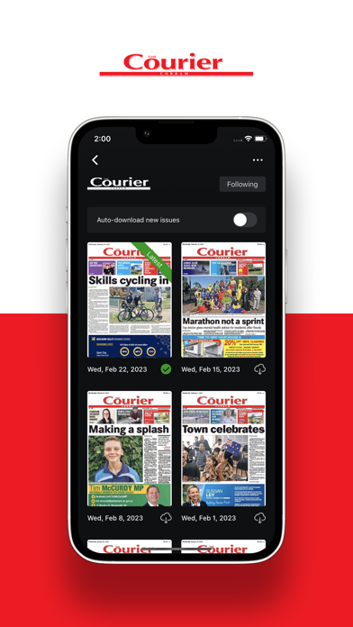 Cobram Courier Screenshot