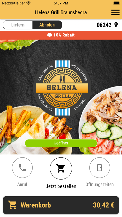 Helena Grill Braunsbedra Screenshot