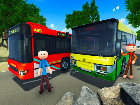 バスシミュレーター-バスドライビングゲームのおすすめ画像1