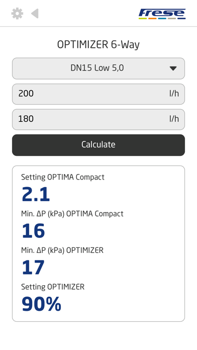 Frese Valves Screenshot