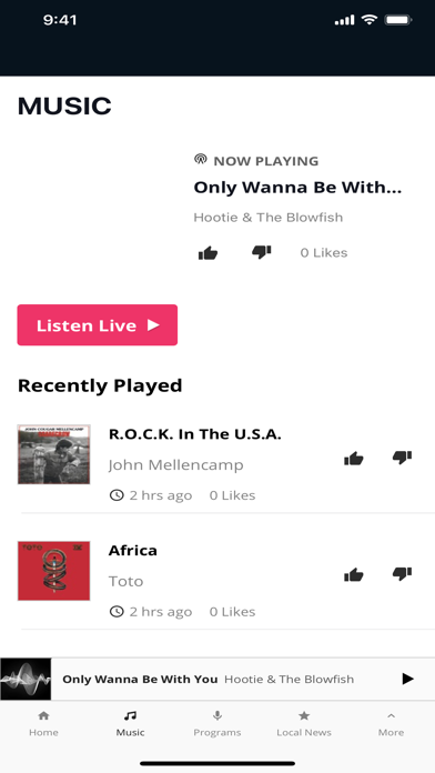 WKYH 600 AM/99.3 FM Screenshot