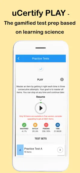 Game screenshot uCertifyPrep Systems Security apk