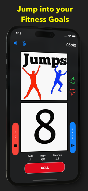 ‎Workout Dice: Random Fitness Screenshot