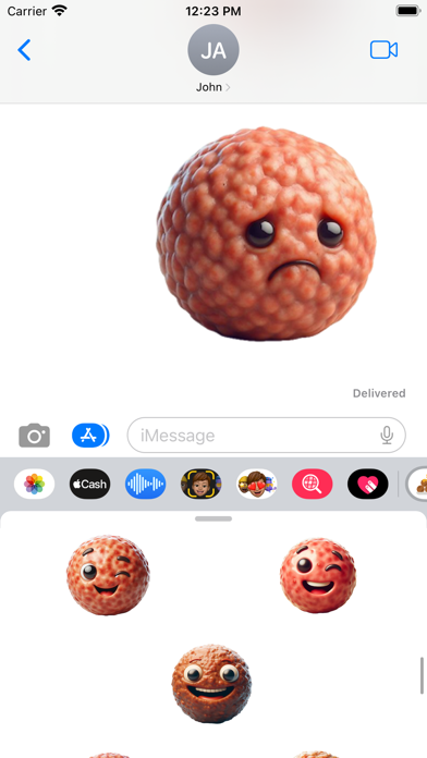 Meatball Stickersのおすすめ画像5