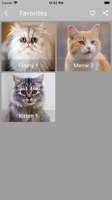 Cat Sounds - Meow Soundboard Screenshot