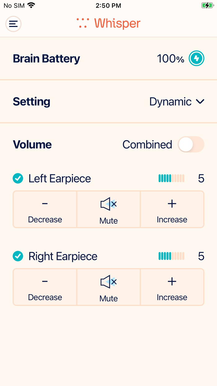 Whisper Hearing System
