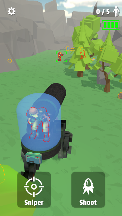 Human Bullet Gun Screenshot