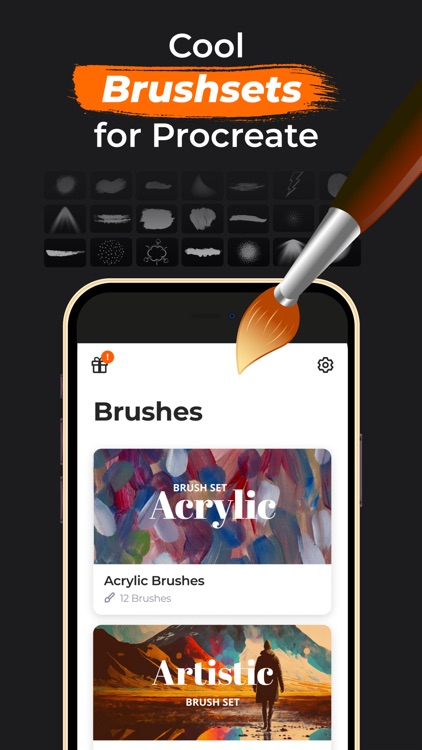 Brushes for Procreate & Fonts