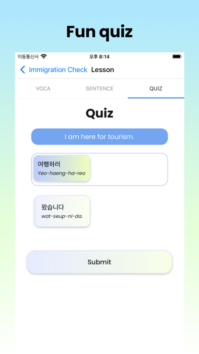 Hanguling - Korean for travel Screenshot