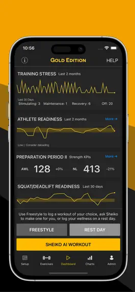 Game screenshot Sheiko Gold Workout Coach hack
