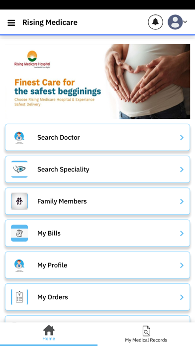 Rising Medicare Screenshot