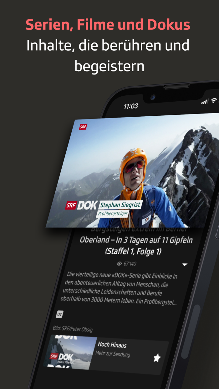 Play SRF Streaming TV and Radio