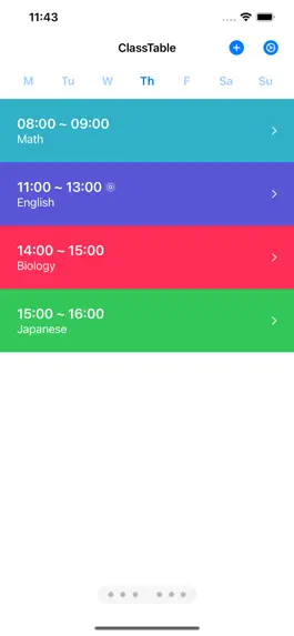 Game screenshot Timetable - ClassTable mod apk