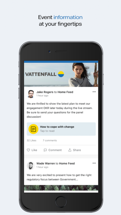 Vattenfall Events Screenshot