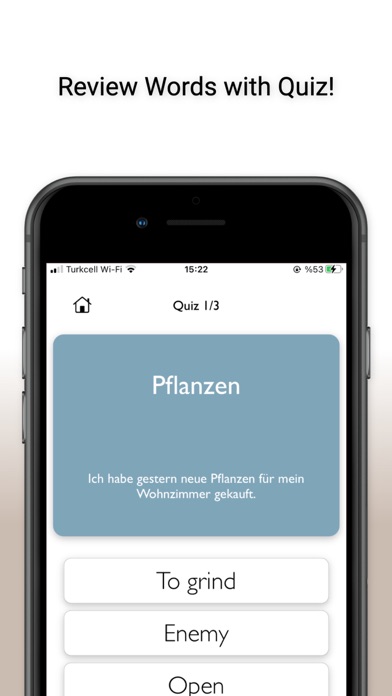 WordCard: German Screenshot