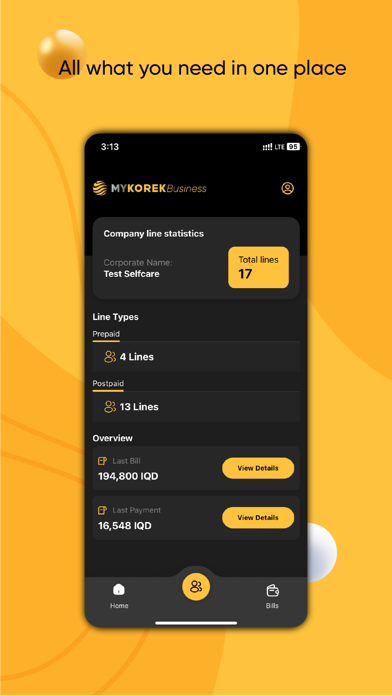 MyKorek Business Screenshot
