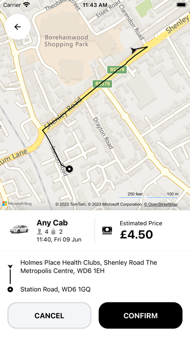 Herts Cars Minicabs Radlett Screenshot