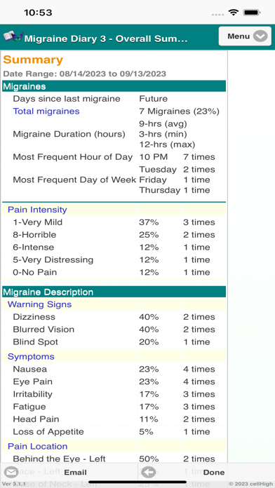 Migraine Diary 3のおすすめ画像5