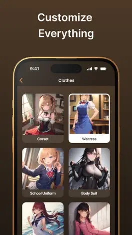 Game screenshot Anime AI Art - Girl Generator apk