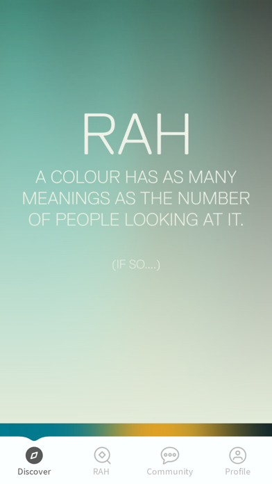 RAH Colour Screenshot