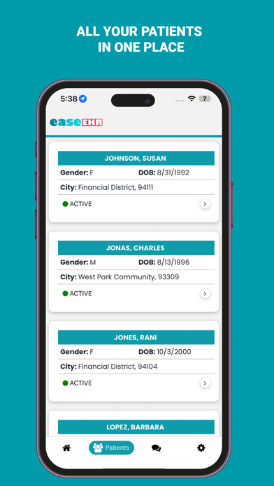 EaseEHR Screenshot