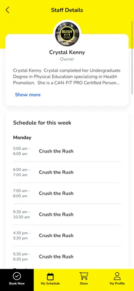Game screenshot Rush Fitness Studio hack