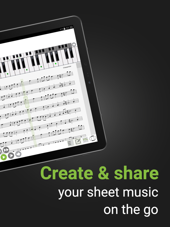 Screenshot #5 pour FORTE Score Creator & Composer