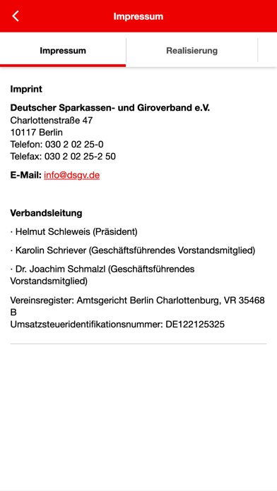 Events S-Finanzgruppe Screenshot