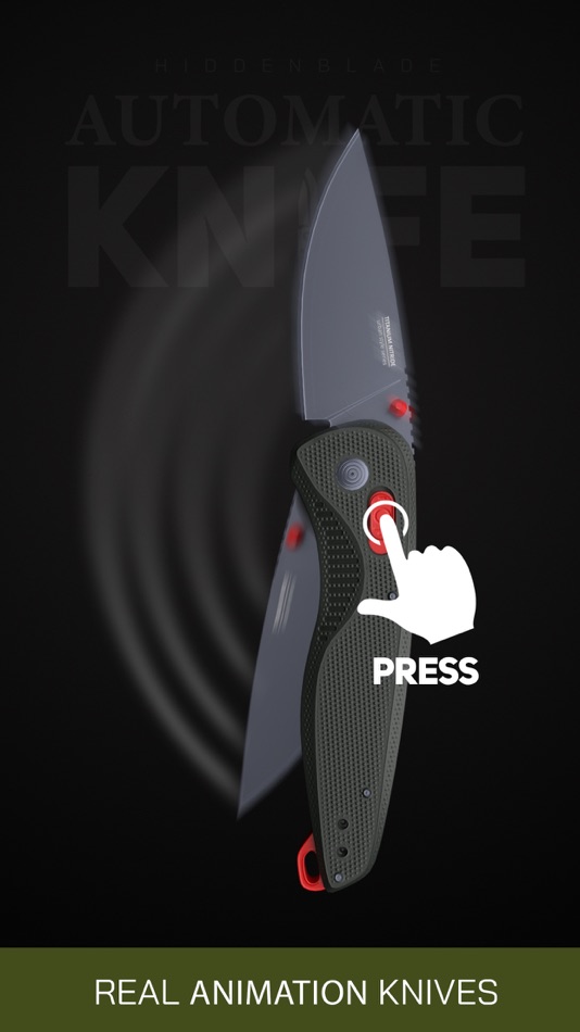 #2. Hidden blade automatic knife (iOS) 由: Valeriya Proshina