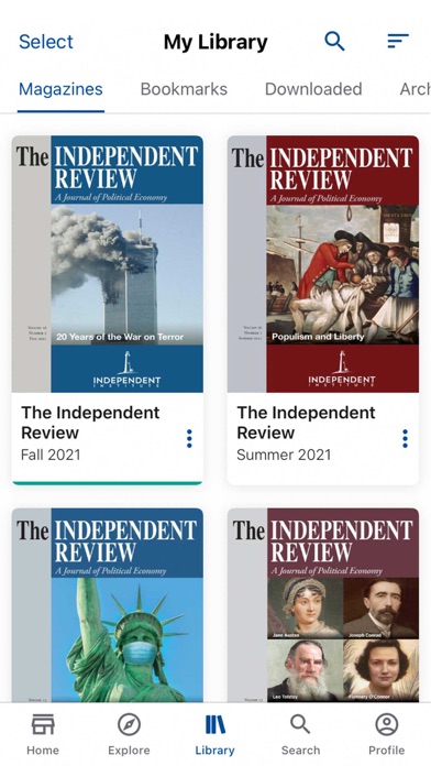 The Independent Review Screenshot