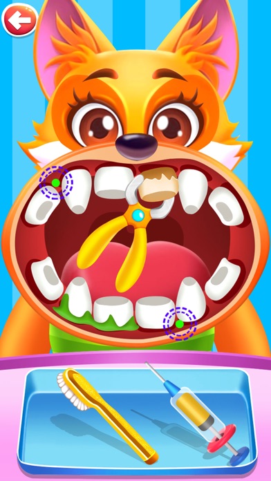 Pet Doctor Dentist Game Screenshot