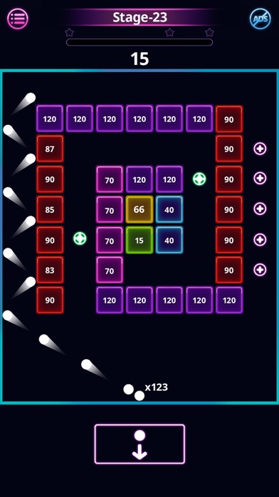 Brick Smasher: Brick Ball Game Screenshot