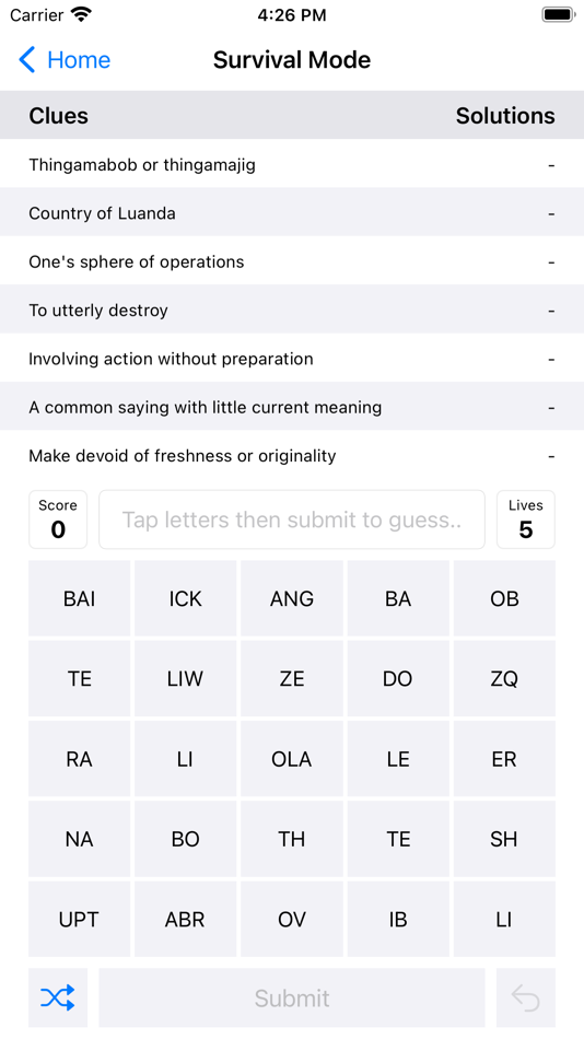 #1. Little Words - Word Puzzle App (iOS) 来自: Kevin Horvath