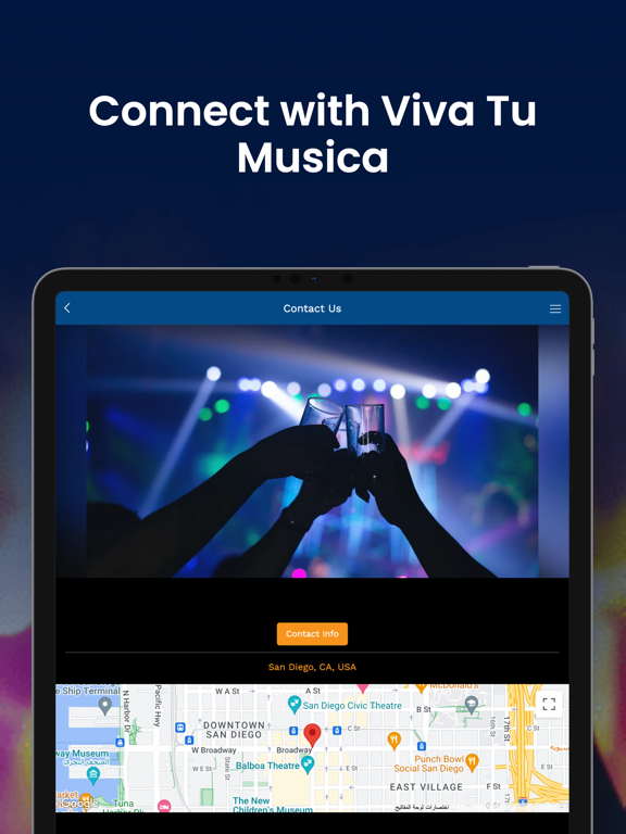 VivaTuMusica iPad screenshot 4 - Entertainment app
