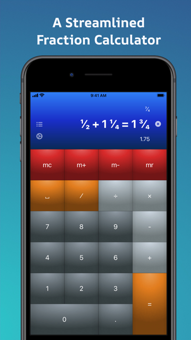 Fraction Calculator Pro Screenshot