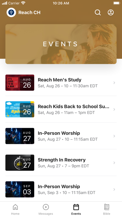 Reach Church Delaware Screenshot