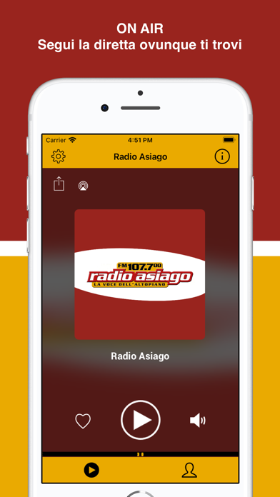 Radio Asiago screenshot 2