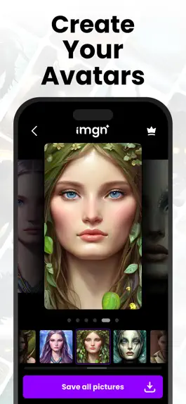 Game screenshot imgn - Ai art generator apk