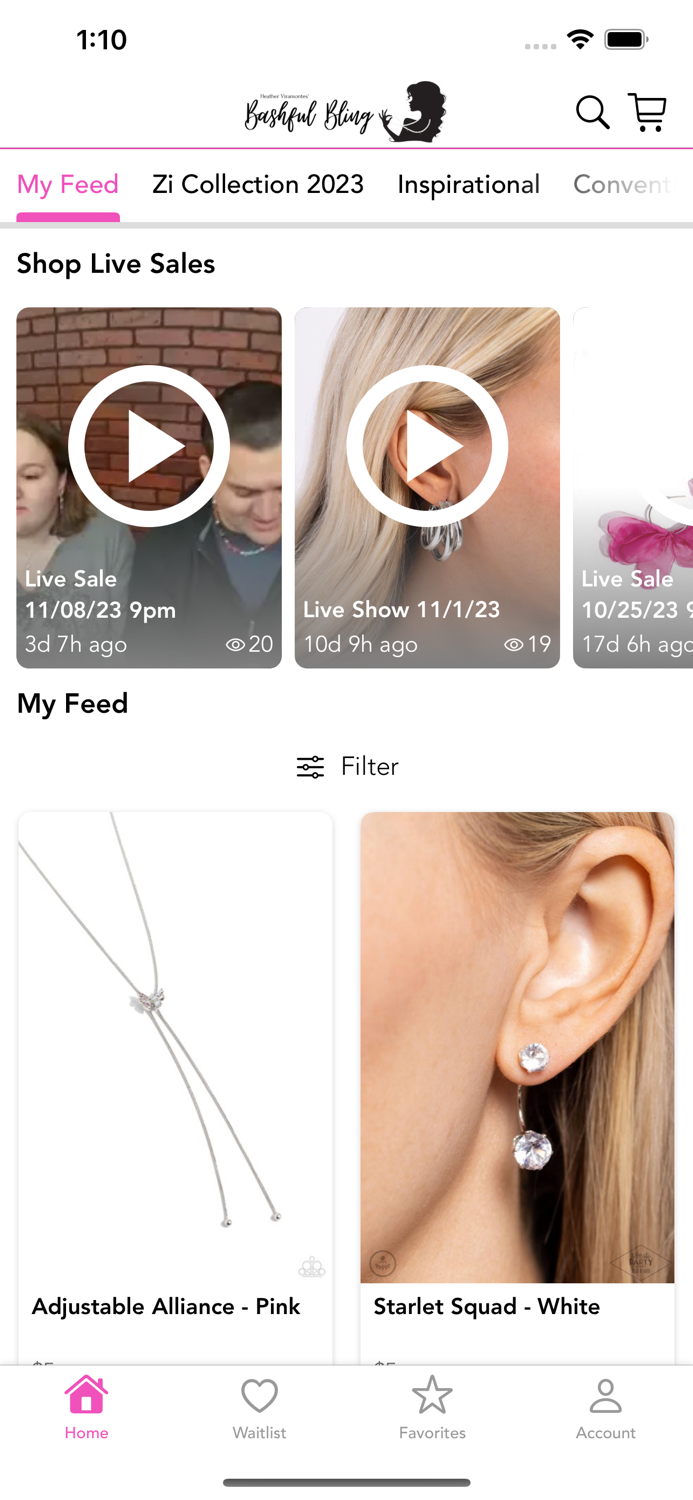 Heather Vs Bashful Bling