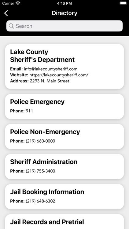 Lake County Sheriffs Office IN
