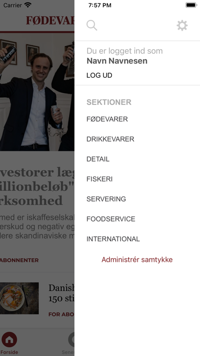 FødevareWatch Screenshot