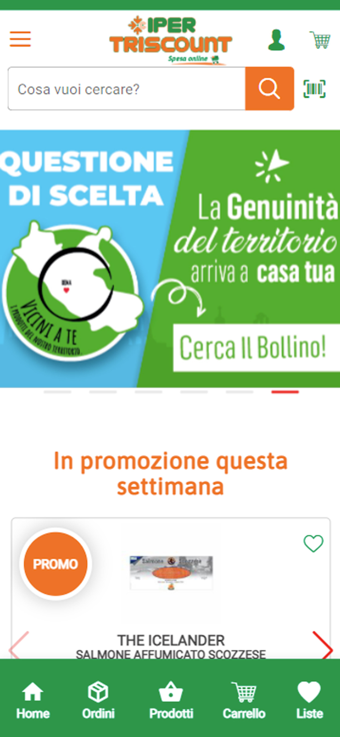 Ipertriscount Spesa Online