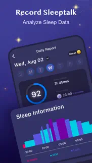 sleep tracker - relax & sounds iphone screenshot 1