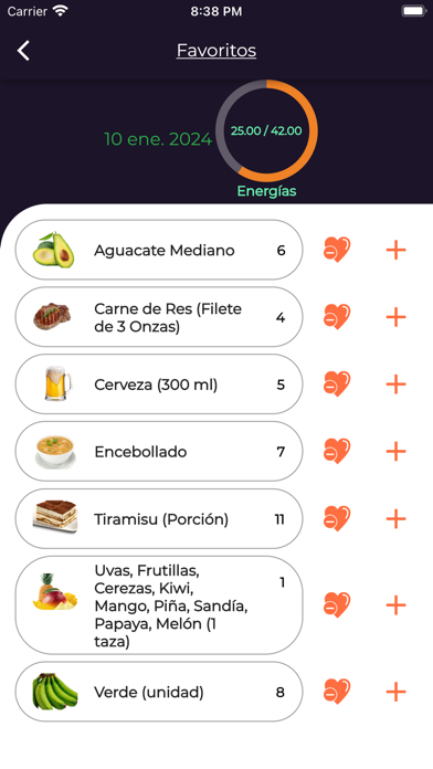 Energy Food Screenshot