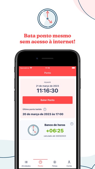 mywork: Ponto e Férias Screenshot