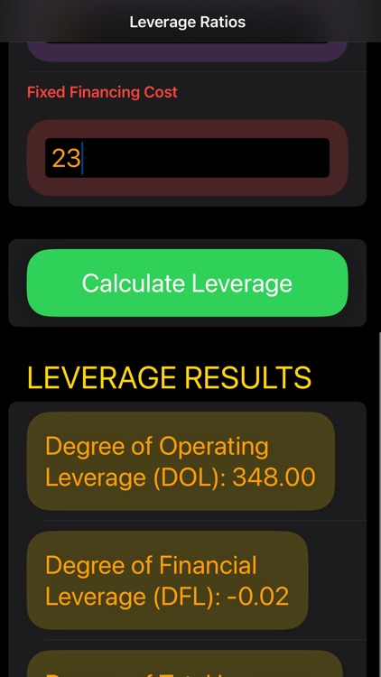 Leverage Ratios screenshot-3