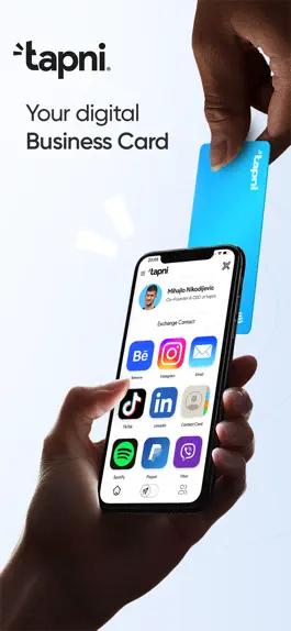 Game screenshot Tapni - Digital Business Card mod apk