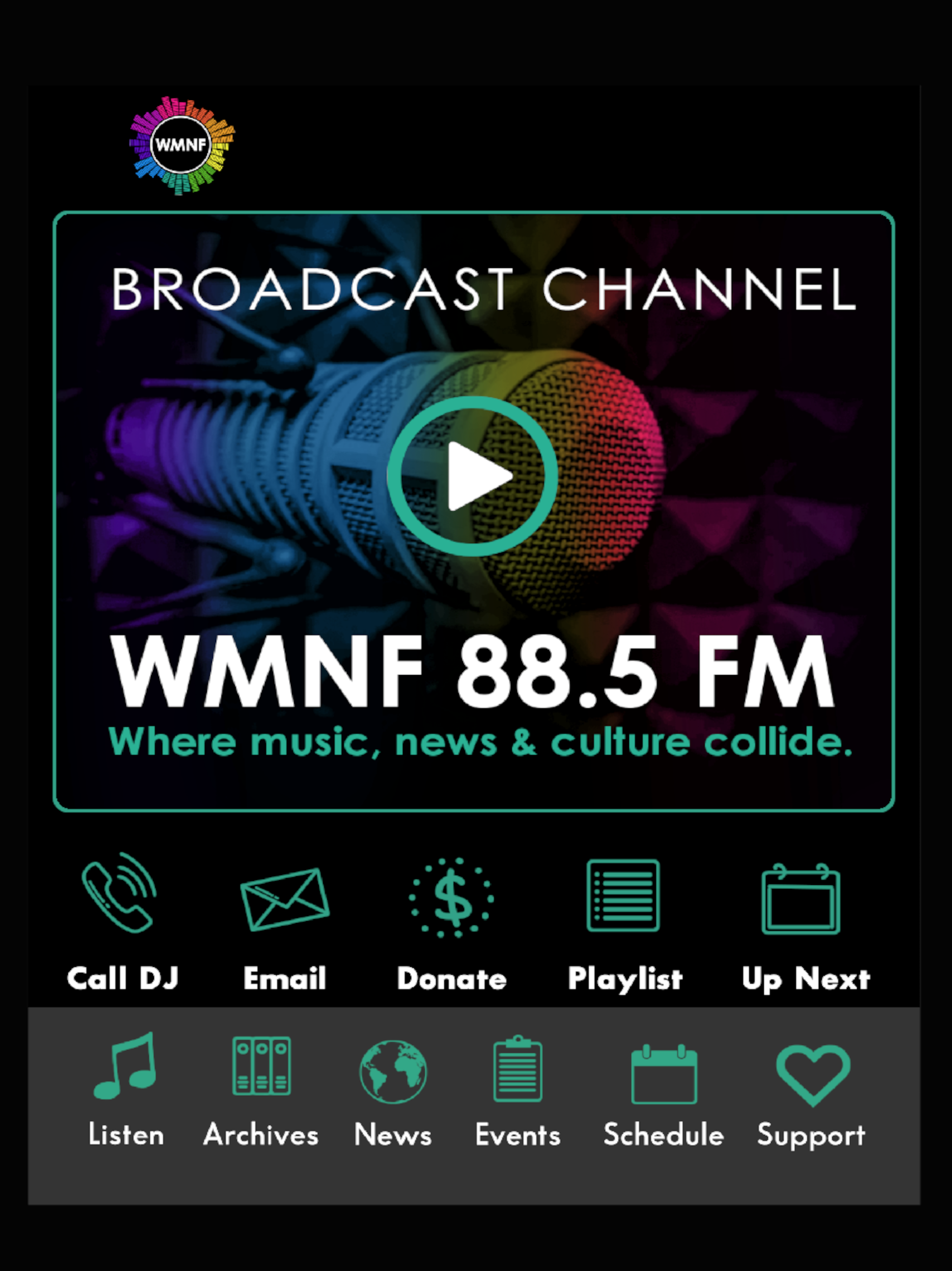 WMNF Player